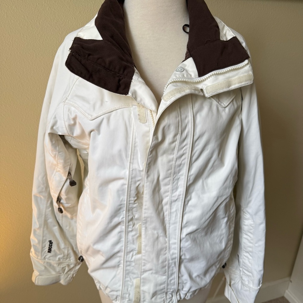 North Face White Ski Jacket